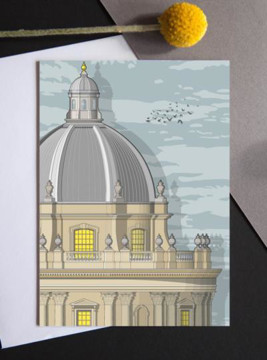 Picture of Linescapes Radcliffe Camera sunrise card